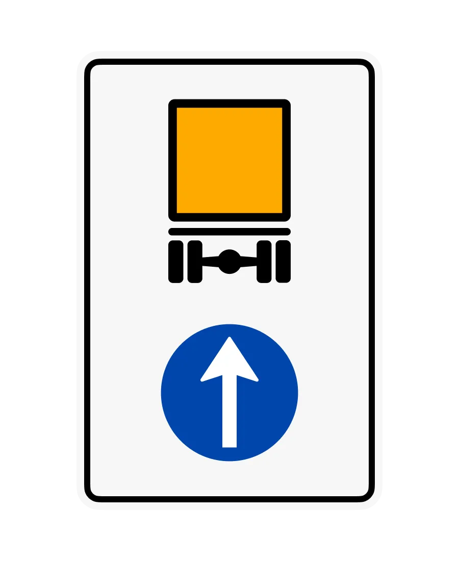 Road sign 4-20-1
