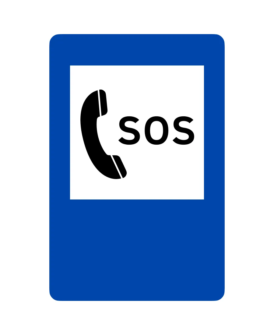 Road sign 6-3