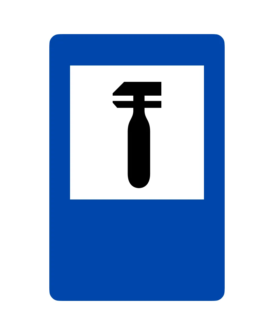 Road sign 6-5