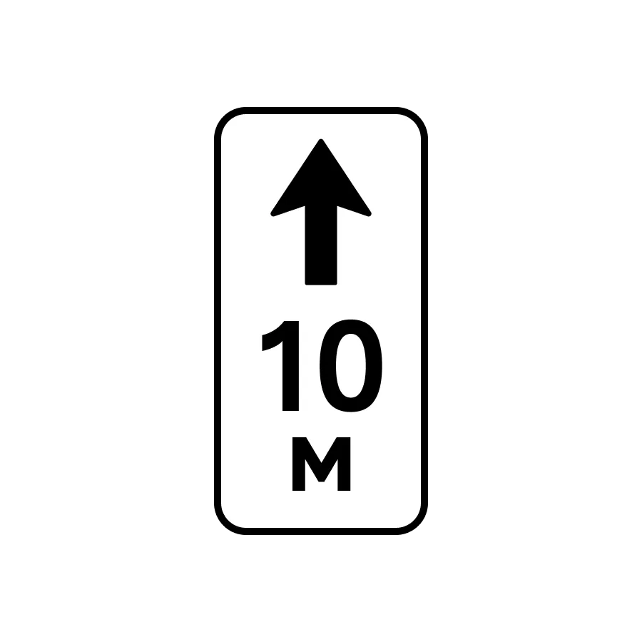 Road sign 7-2-2
