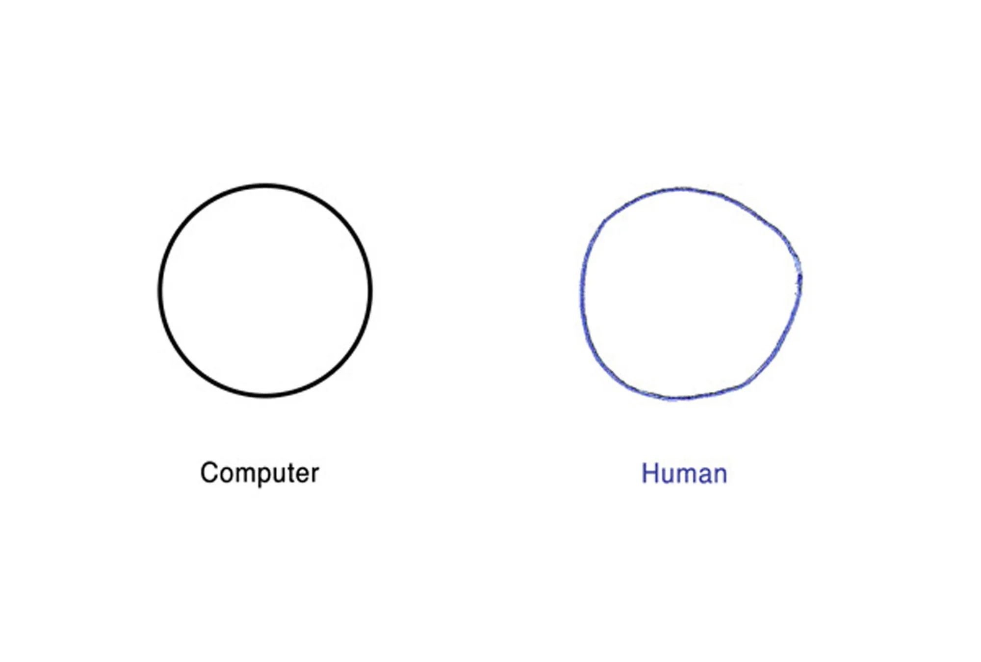 Computer vs human